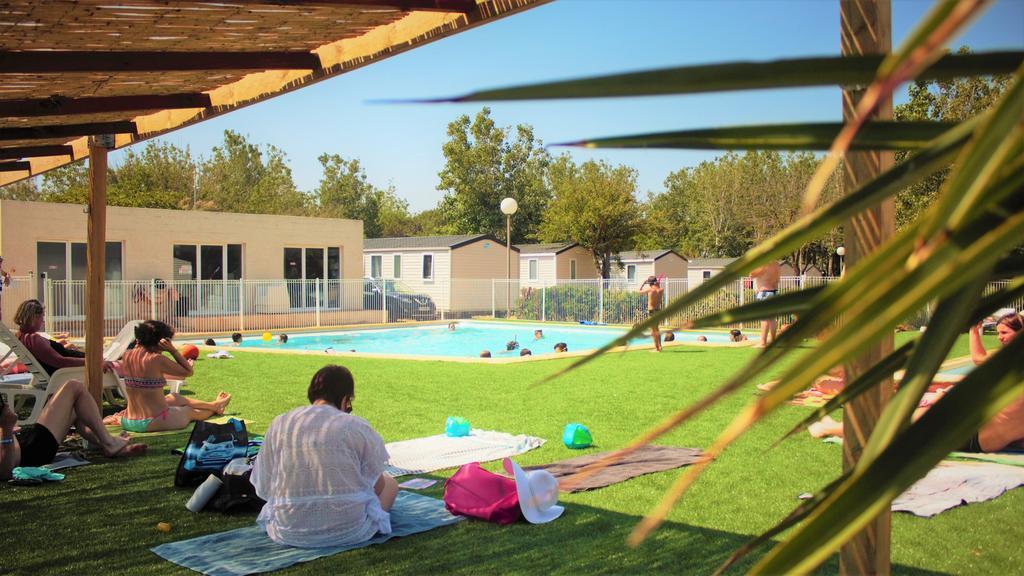 Camping Le Roucan West Vias Exterior foto